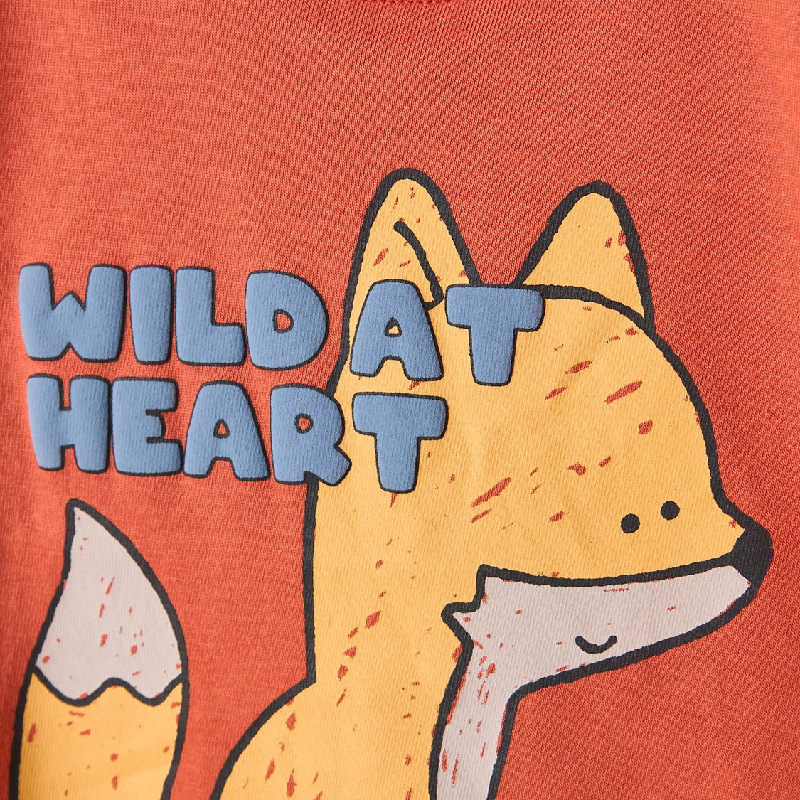 Juniors Fox Print T-shirt