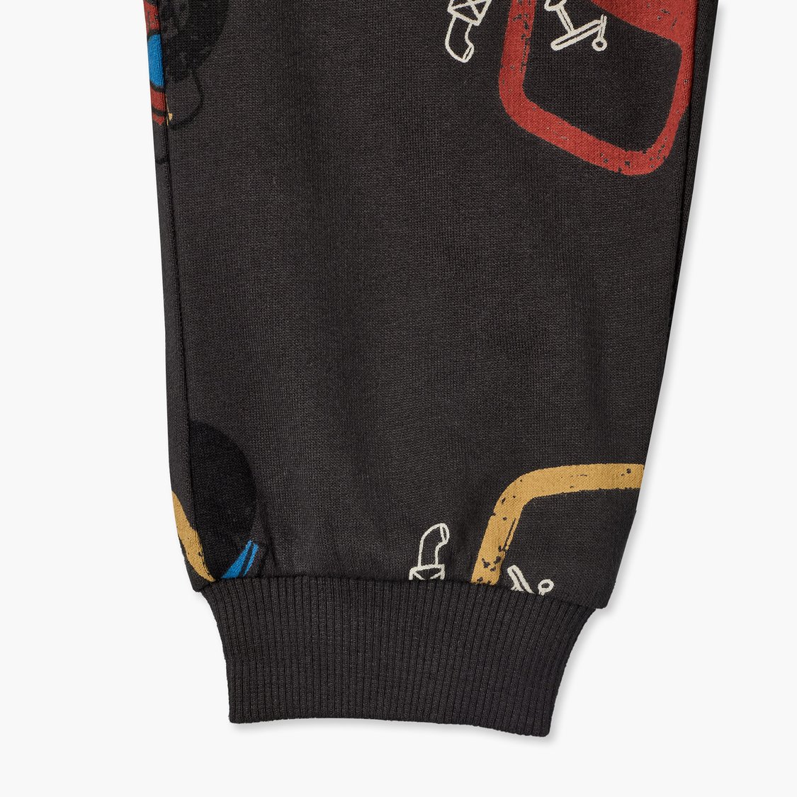 Juniors Construction Vehicle Print Joggers