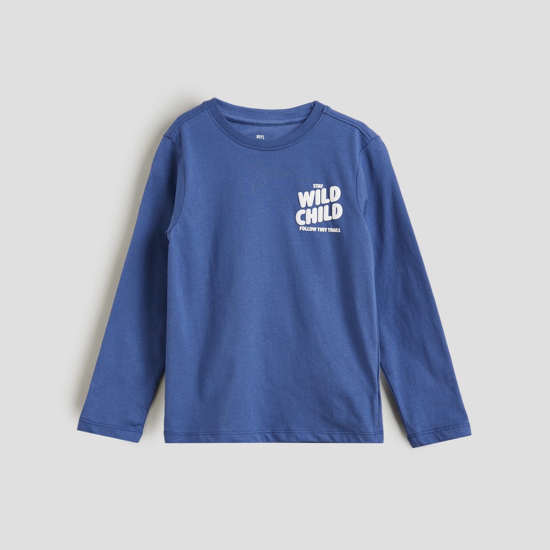 Juniors Printed Long Sleeve T-shirt