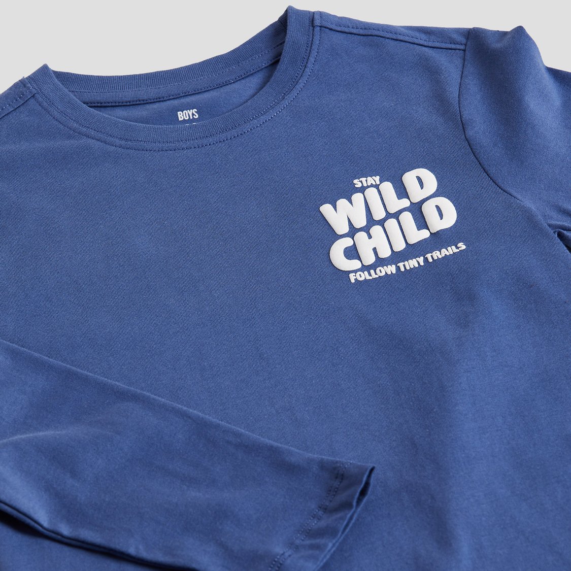 Juniors Printed Long Sleeve T-shirt