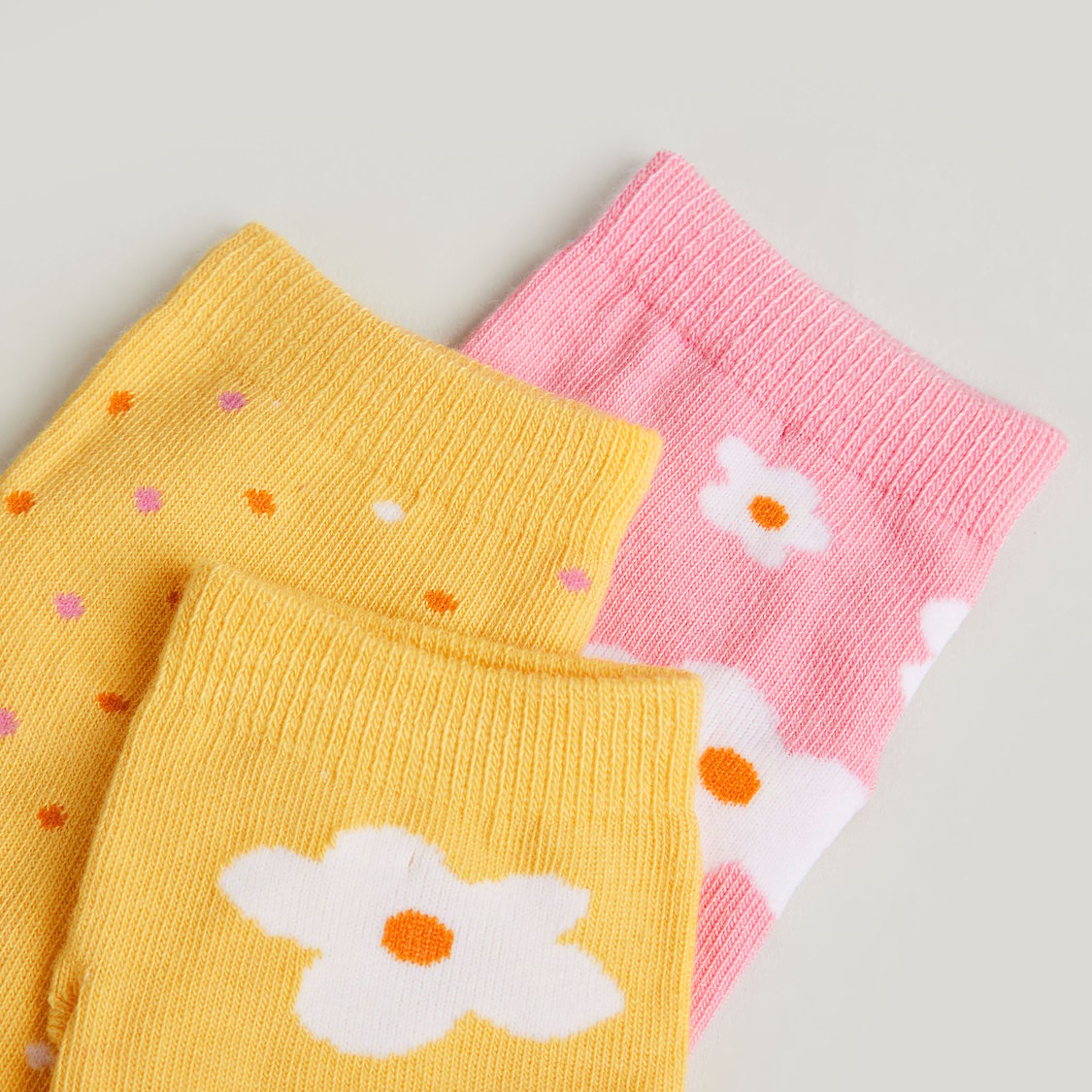 Juniors Printed No Show Socks - Pack of 3