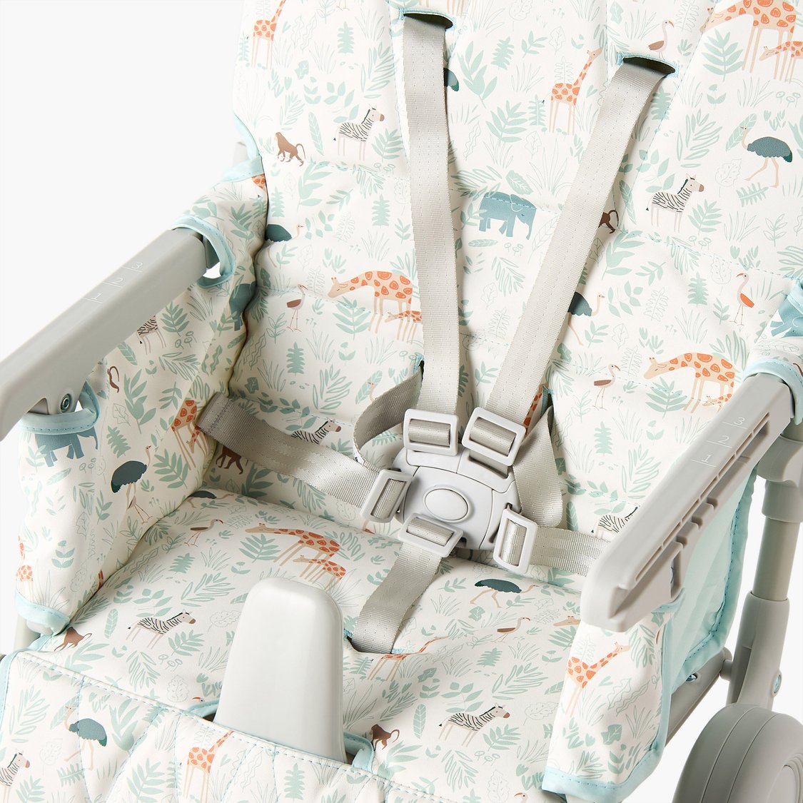 Juniors Lucy Foldable High Chair with Adjustable Tray