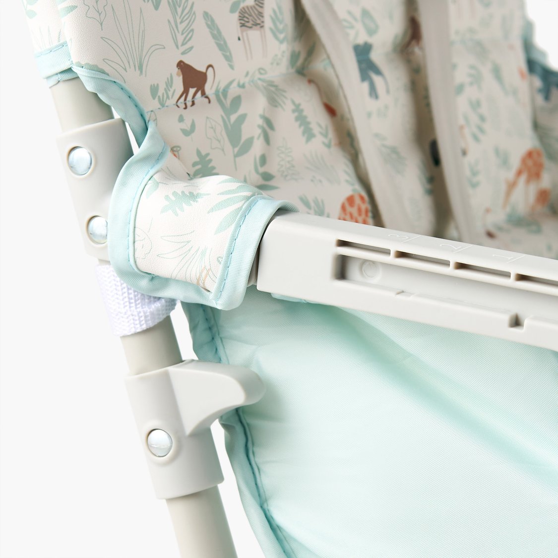 Juniors Lucy Foldable High Chair with Adjustable Tray