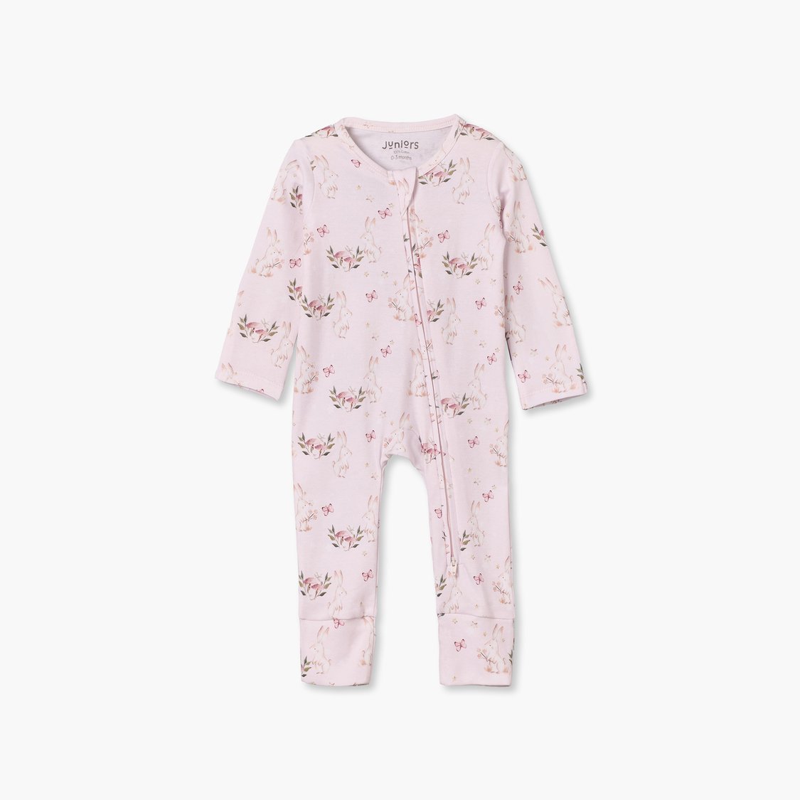 Juniors Floral Print Sleepsuit