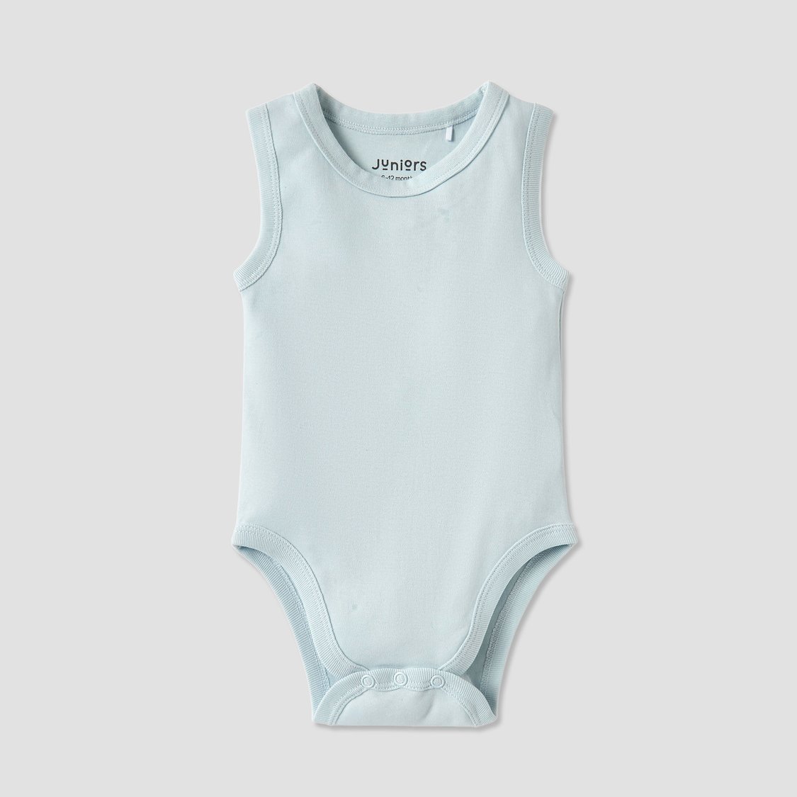 Juniors Sleeveless Bodysuit with Snap Closure