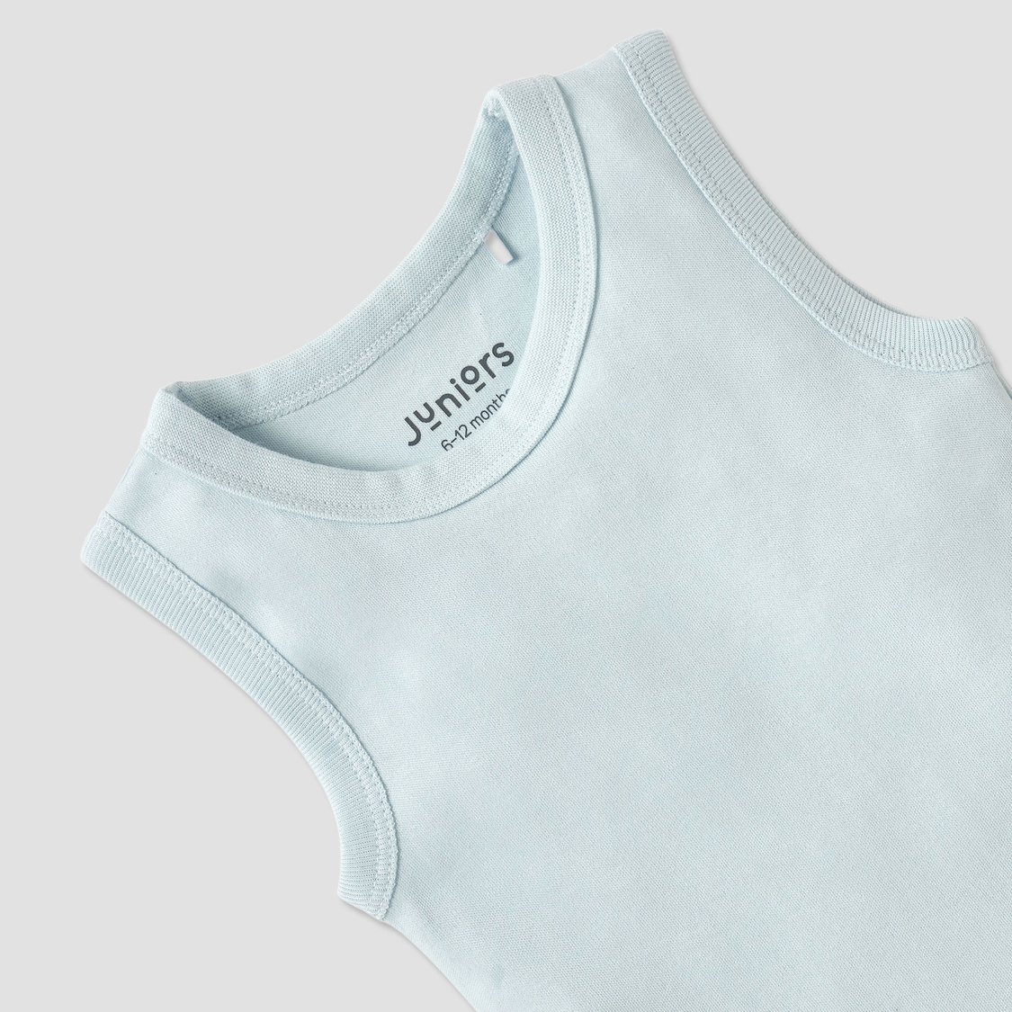 Juniors Sleeveless Bodysuit with Snap Closure