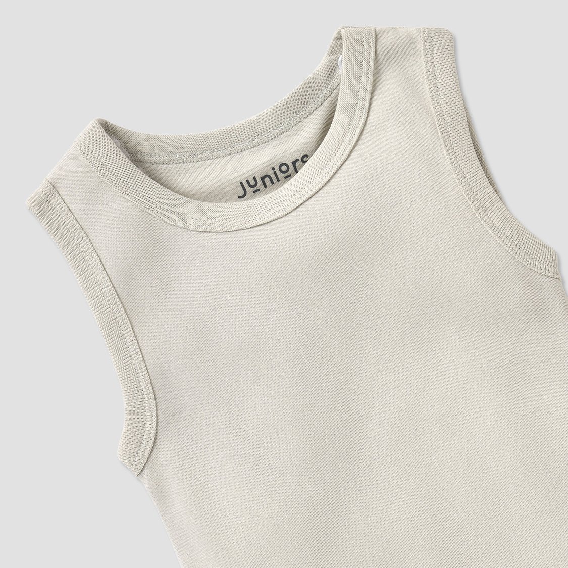Juniors Sleeveless Bodysuit with Snap Closure