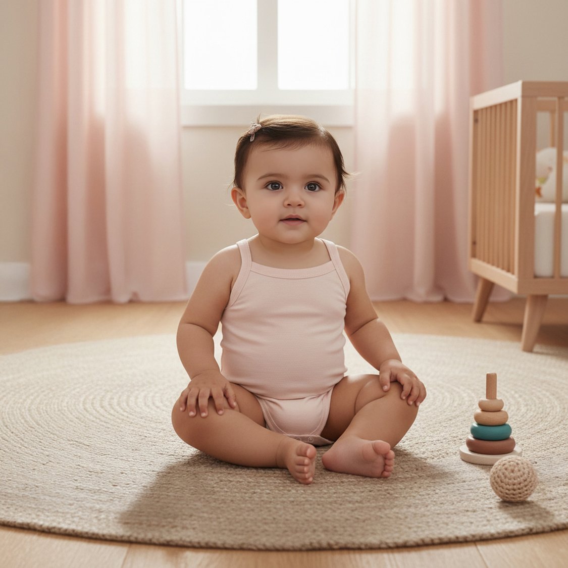 Juniors Sleeveless Bodysuit with Snap Closure