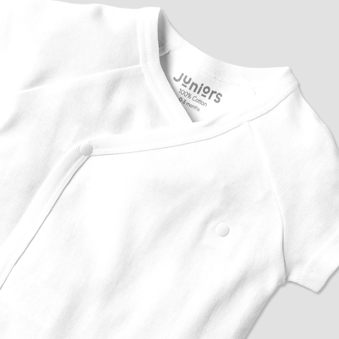 Juniors Solid Wrap-Style Bodysuit