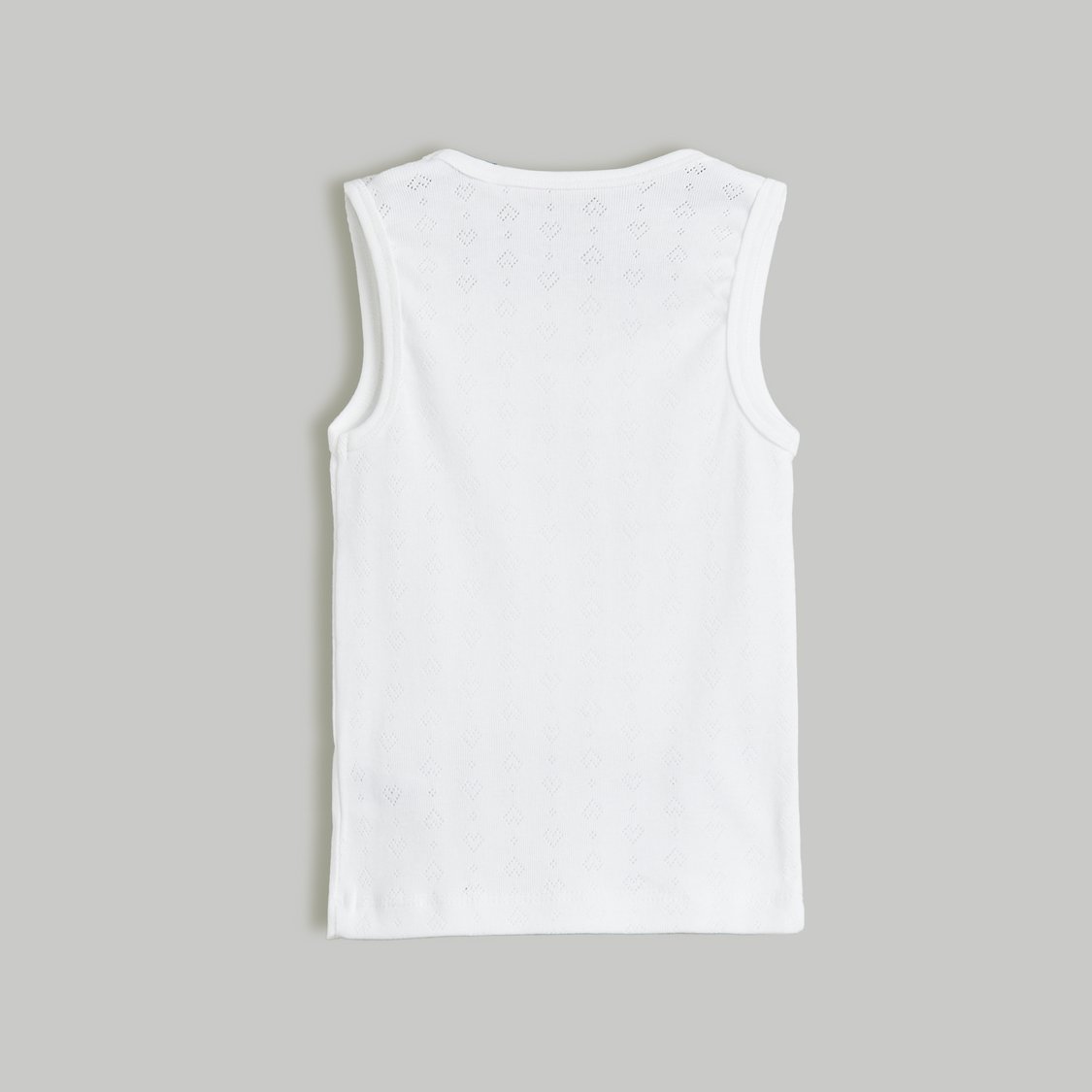 Juniors Eyelet Vests - Pack of 2