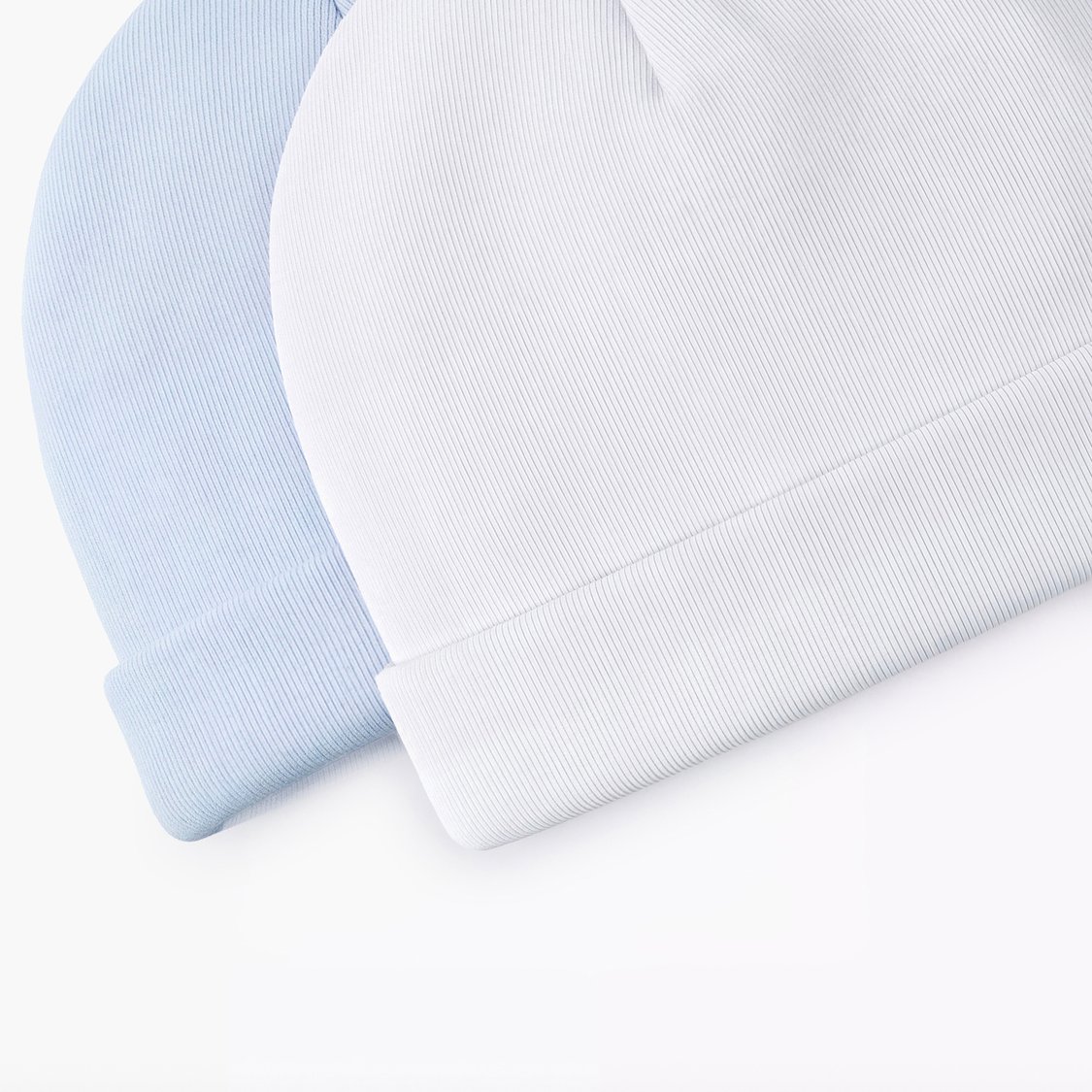 Juniors Solid Beanies - Pack of 2