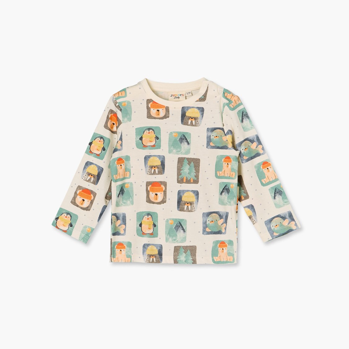 Juniors Arctic Print T-shirts - Pack of 3