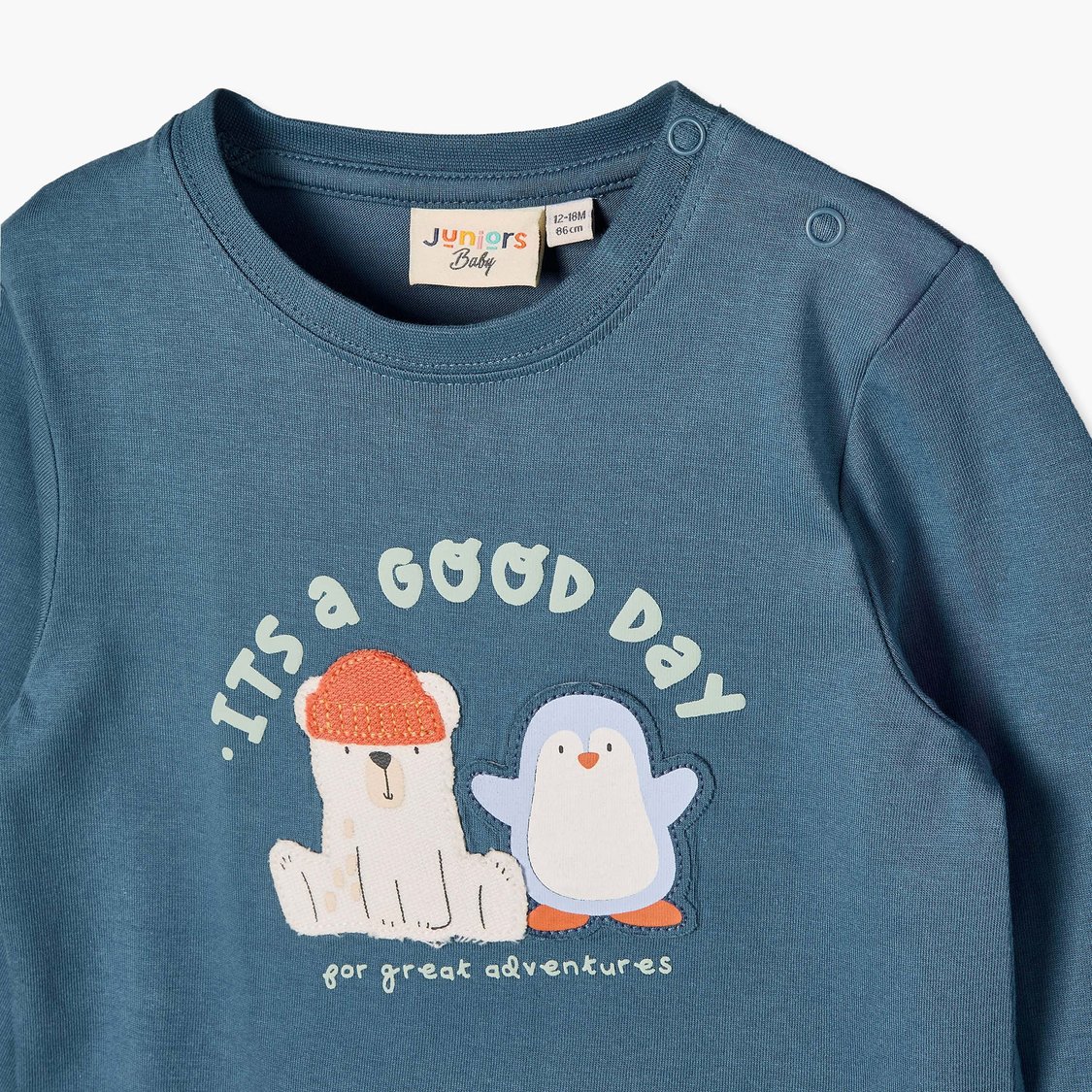 Juniors Arctic Print T-shirts - Pack of 3