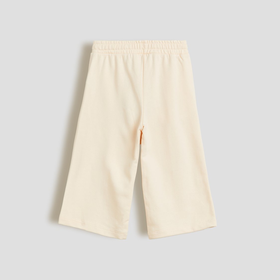 Junior Heart Print Wide Leg Track Pants