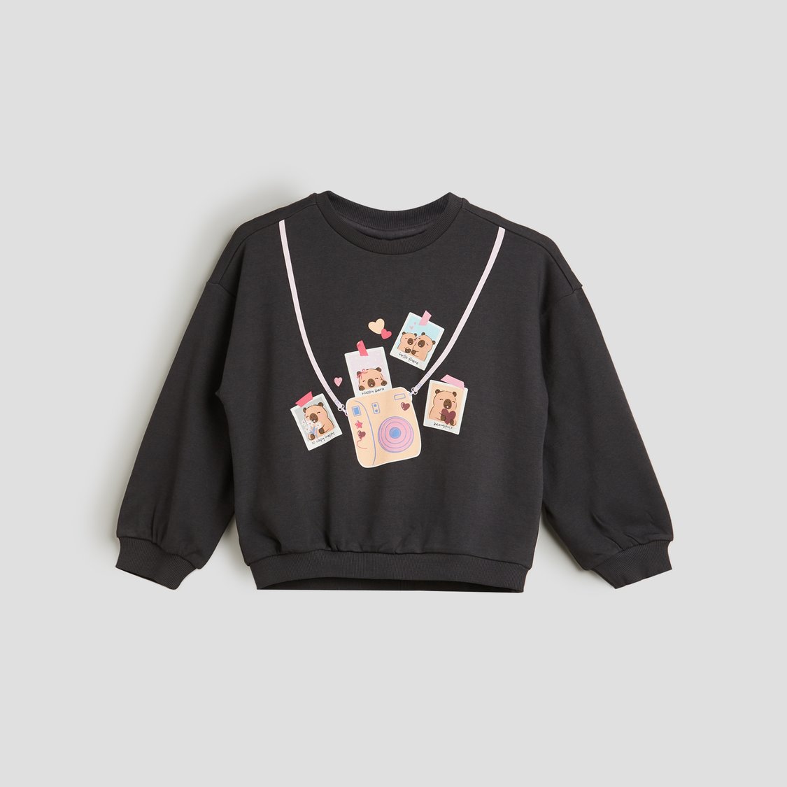 Juniors Printed Sweatshirt