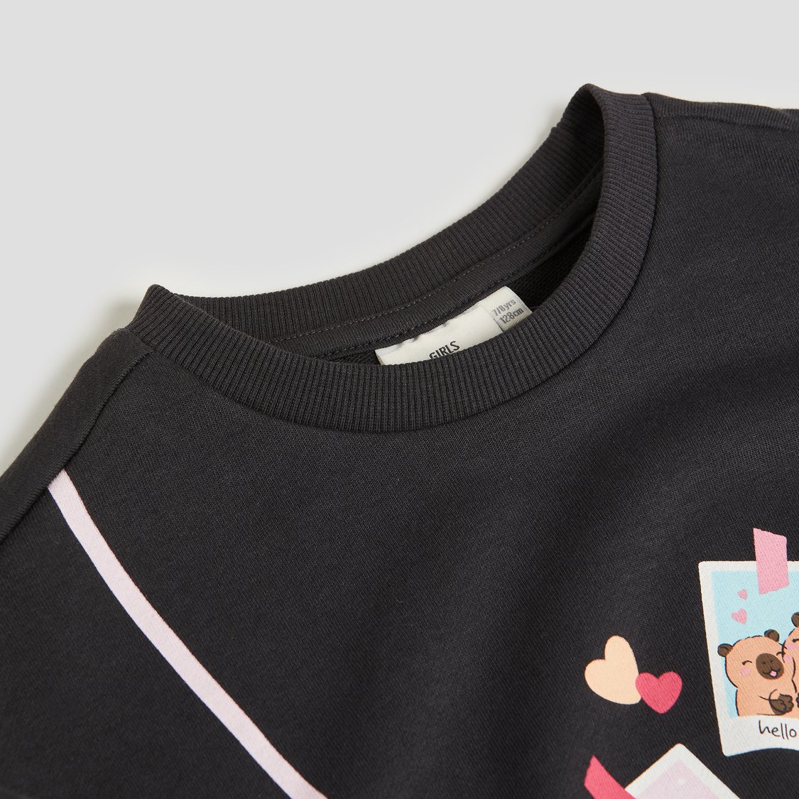 Juniors Printed Sweatshirt