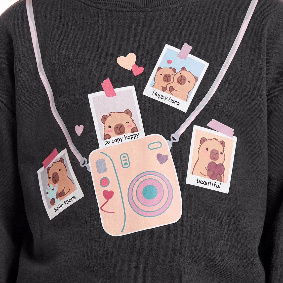 Juniors Printed Sweatshirt