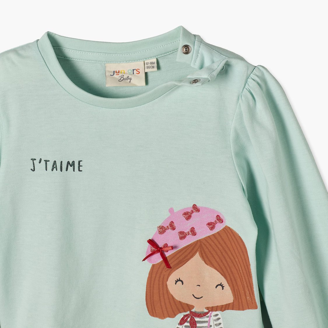 Juniors Printed Top