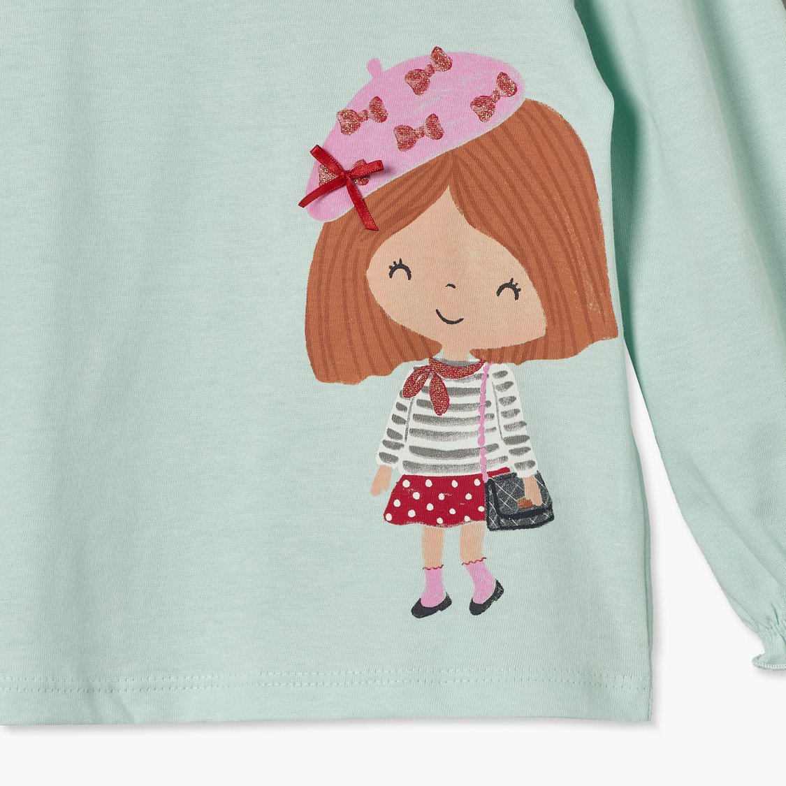 Juniors Printed Top