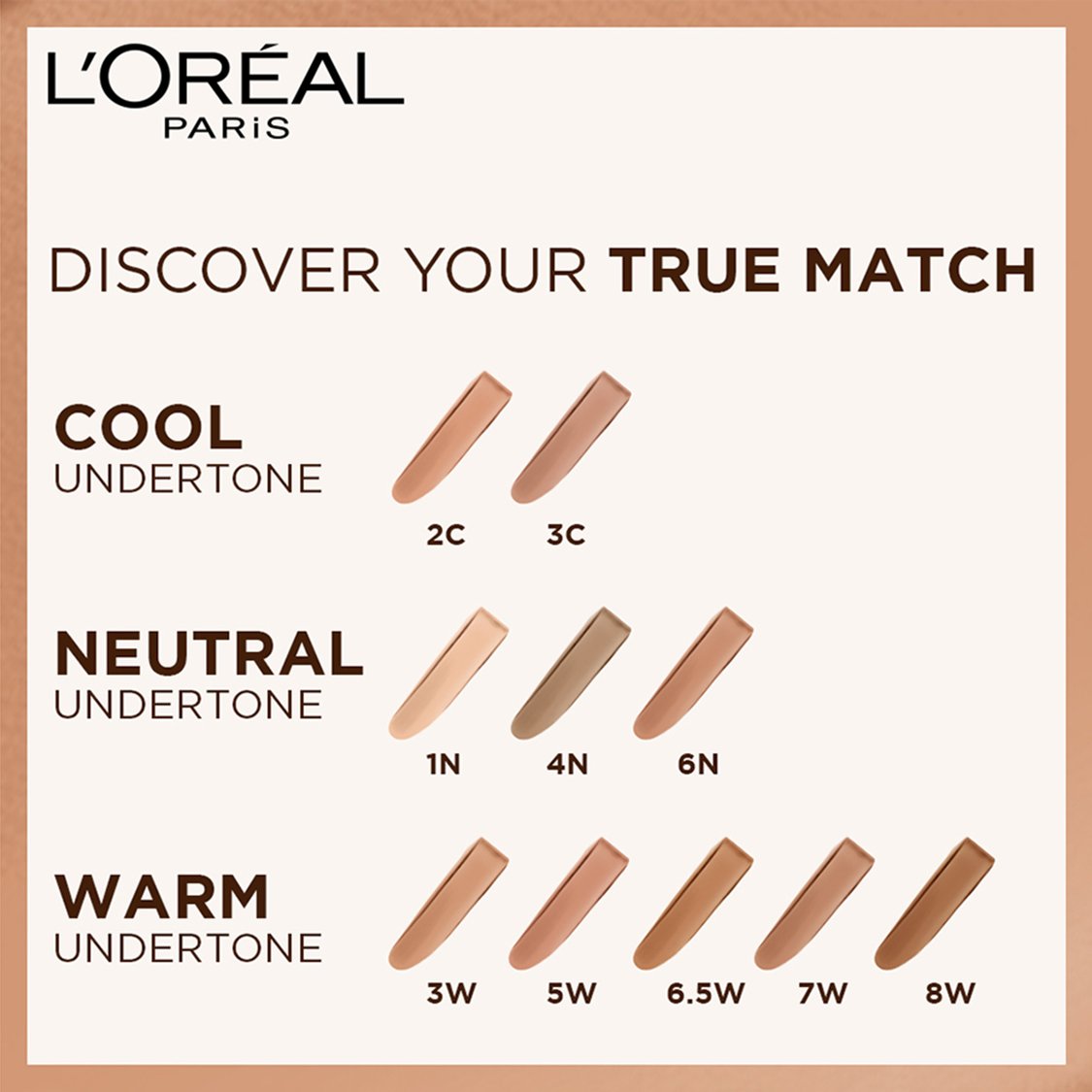 L'OREAL PARIS True Match Liquid Foundation - 30ml