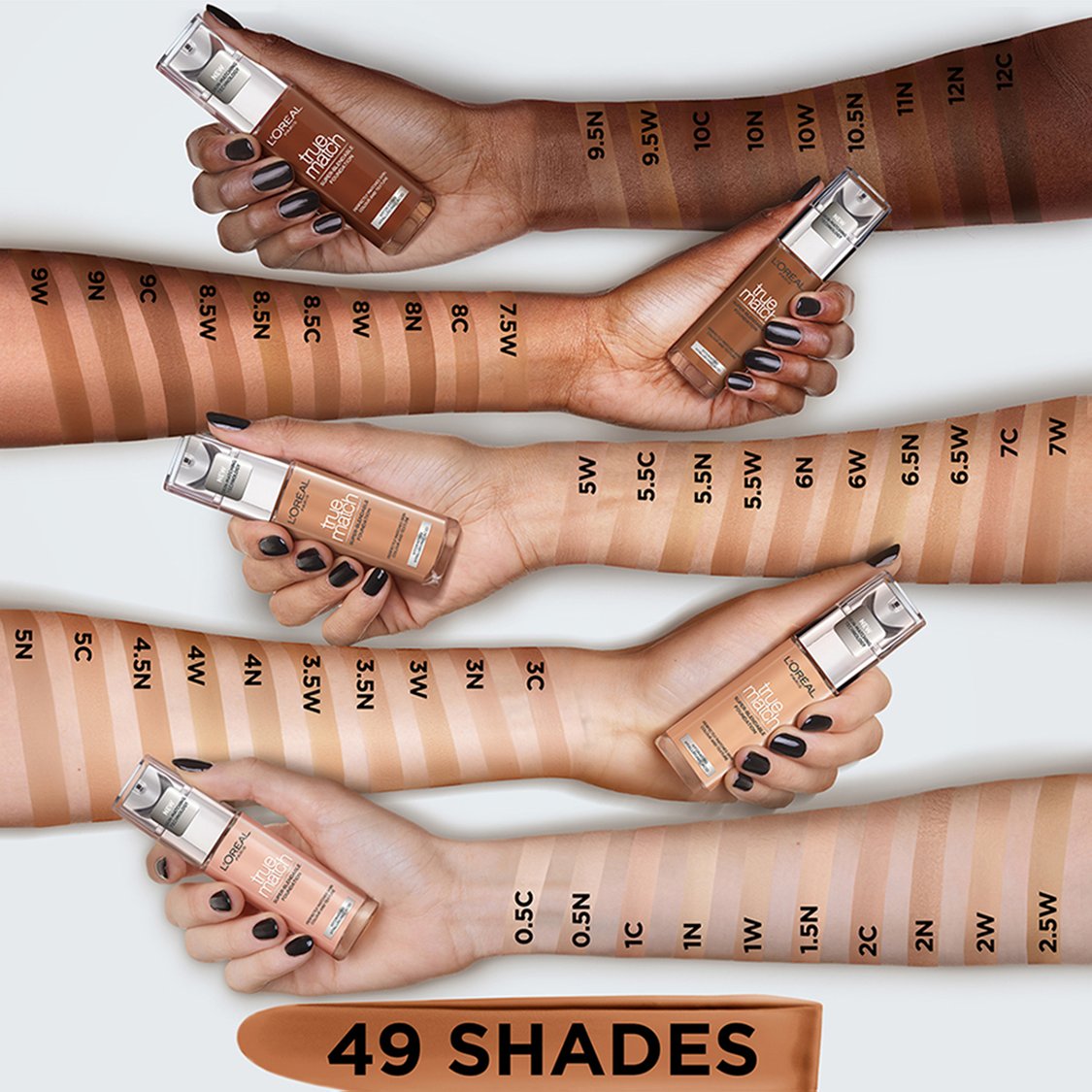 L'OREAL PARIS True Match Liquid Foundation - 30ml