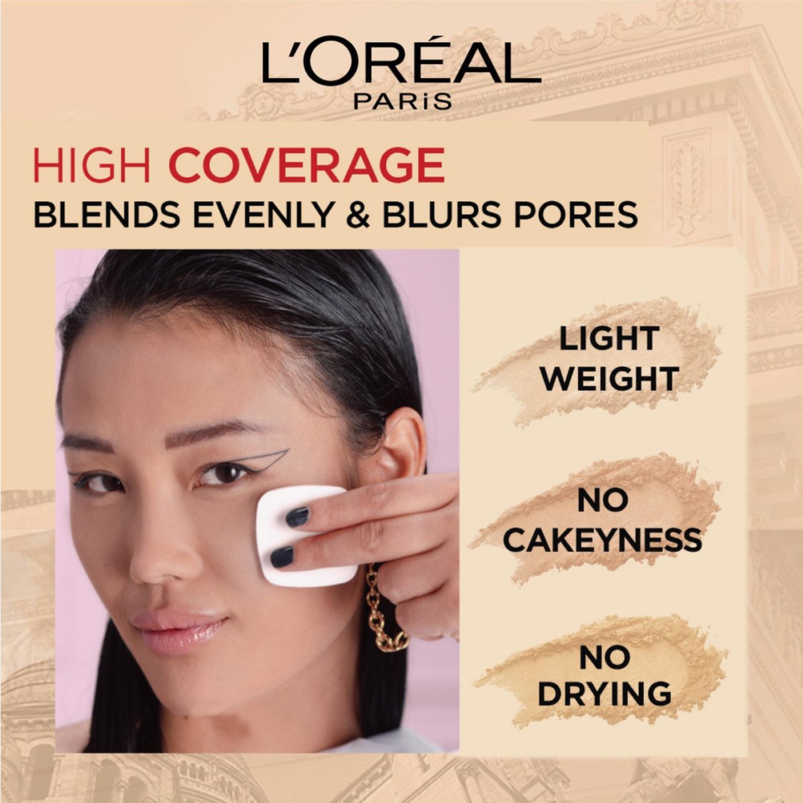 L'OREAL PARIS Infallible 24h Oil Killer High Coverage Compact Powder - 6g