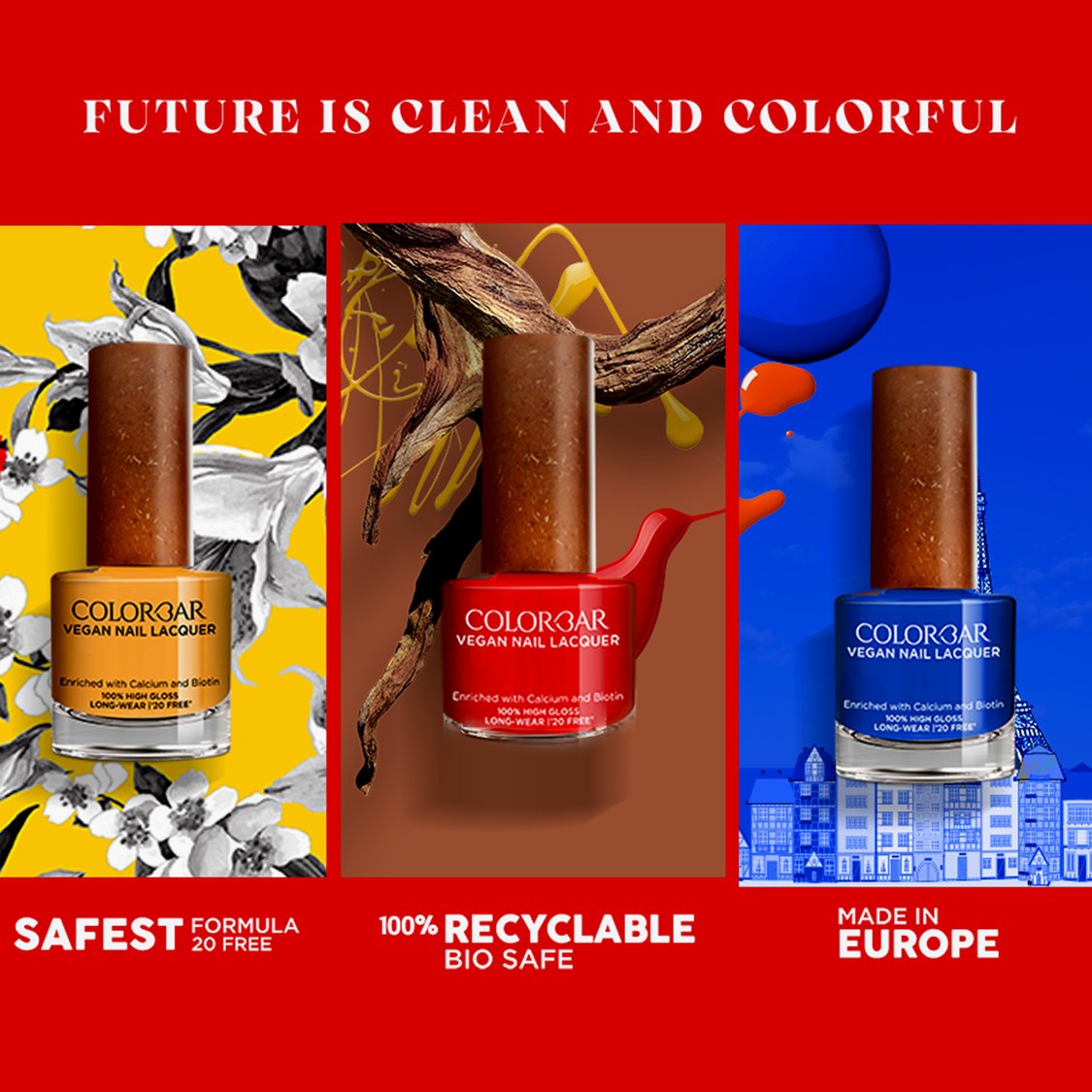 COLORBAR Vegan Nail Lacquer - Ash 149 - 8ml