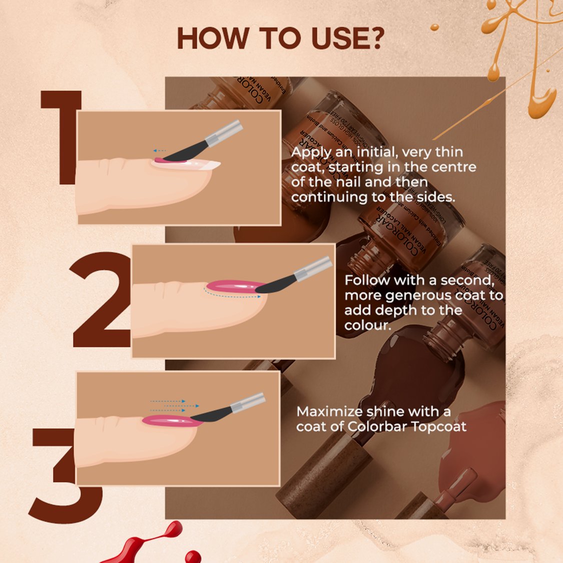 COLORBAR Vegan Nail Lacquer - Ash 149 - 8ml