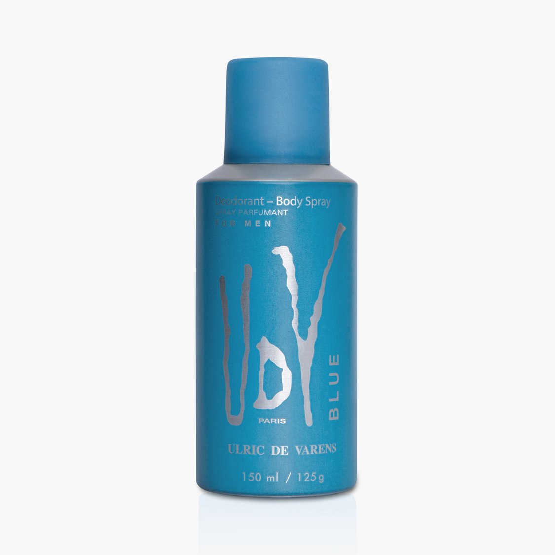 ULRIC DE VARENS Blue For Men No Gas Deodorant - 150ml