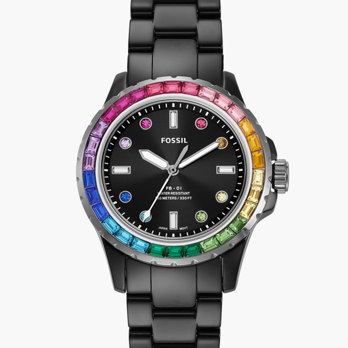 Buy FOSSIL Fb-01 Women Ceramic Bracelet Strap Analog Watch