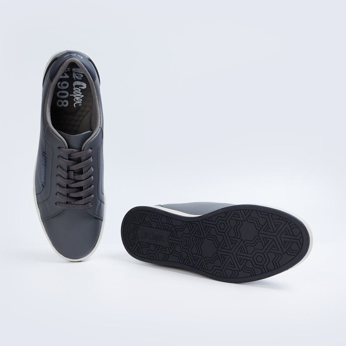LEE COOPER Men Solid Lace-Up Shoes