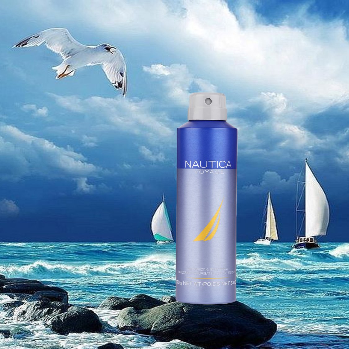 NAUTICA Voyage All Over Body Spray - 170g