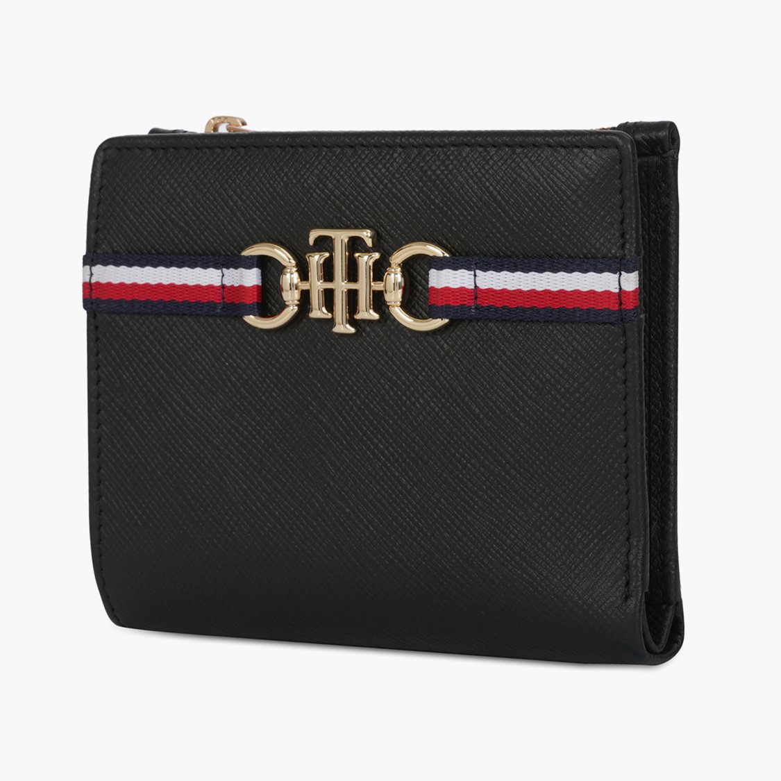 Buy TOMMY HILFIGER Women Textured Snap Button Wallet from Tommy