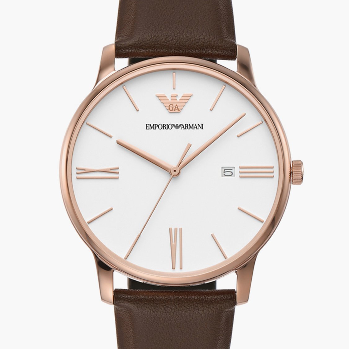 Buy EMPORIO ARMANI Men Analog Watch with Leather Strap AR11572I