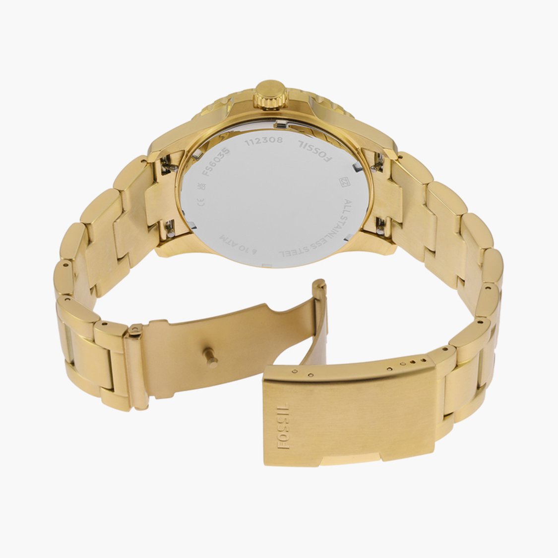 Buy FOSSIL Blue Dive Men Analog Watch with Metal Strap FS6035I