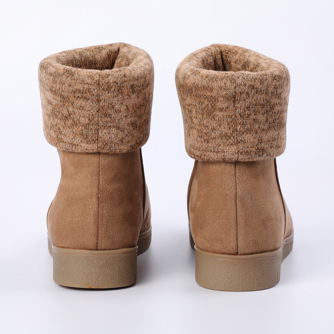 INC.5 Knit Cuff Ankle Boots