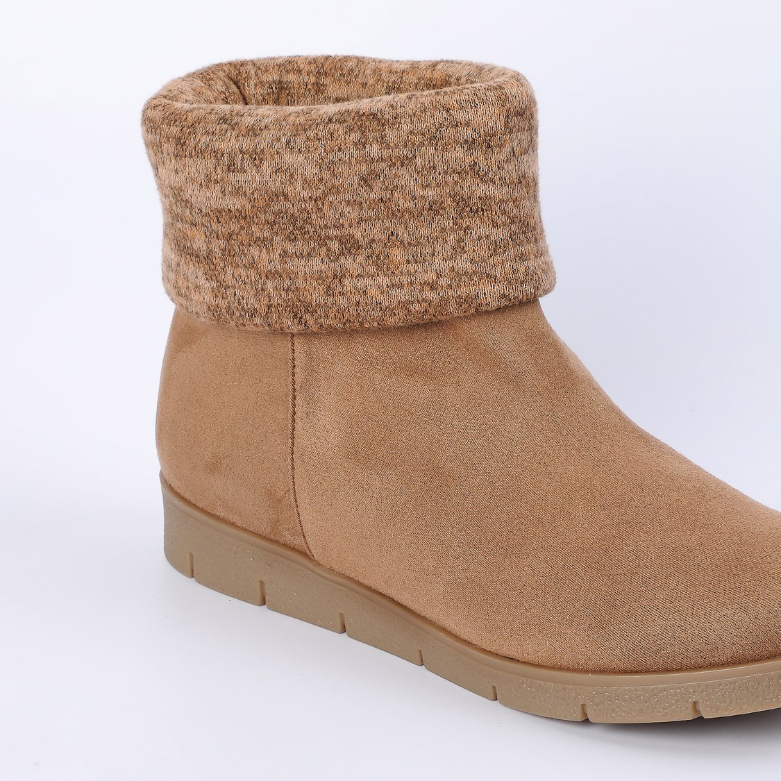 INC.5 Knit Cuff Ankle Boots