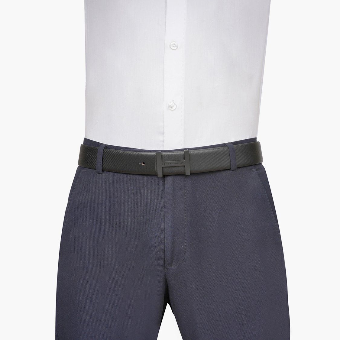TOMMY HILFIGER Men Textured Reversible Casual Belt