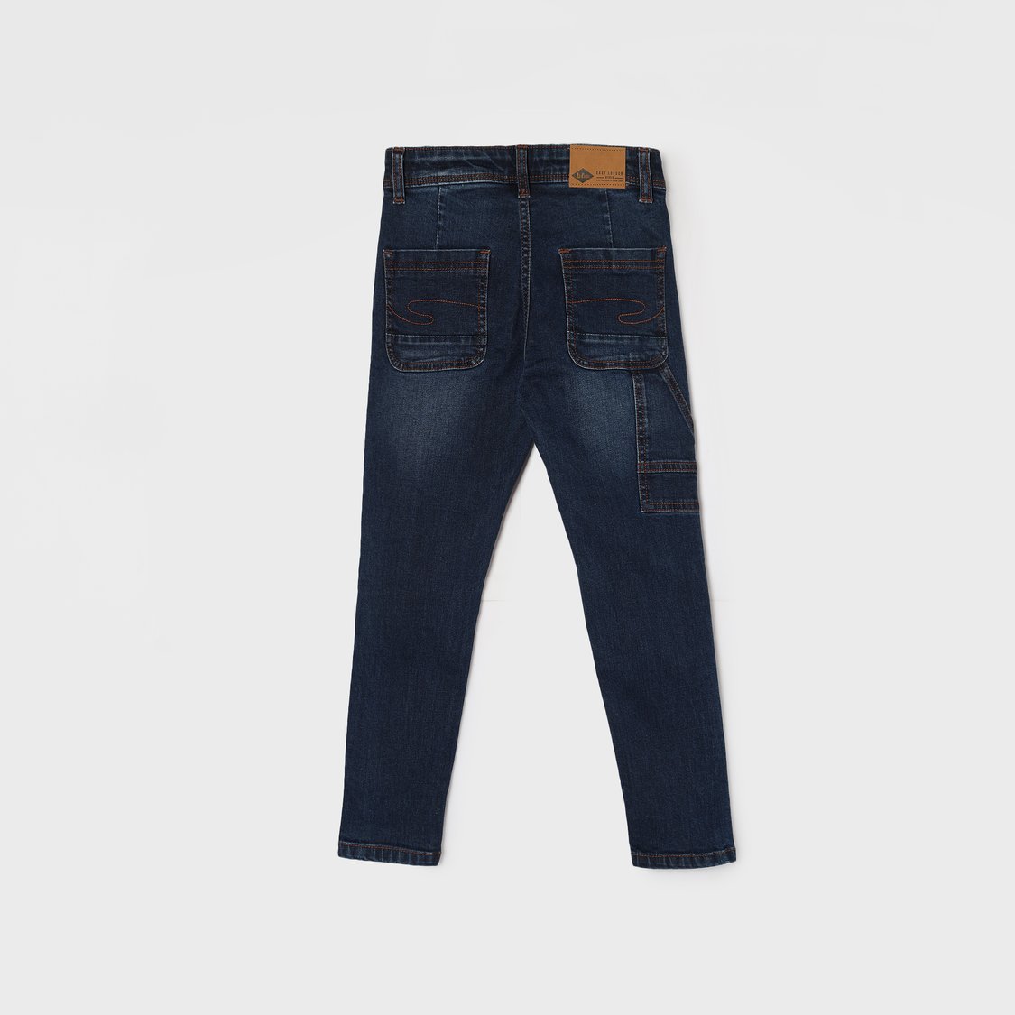 Buy LEE COOPER JUNIORS Dark Wash Carrot Fit Jeans from Lee Cooper Juniors at just INR 1599.0