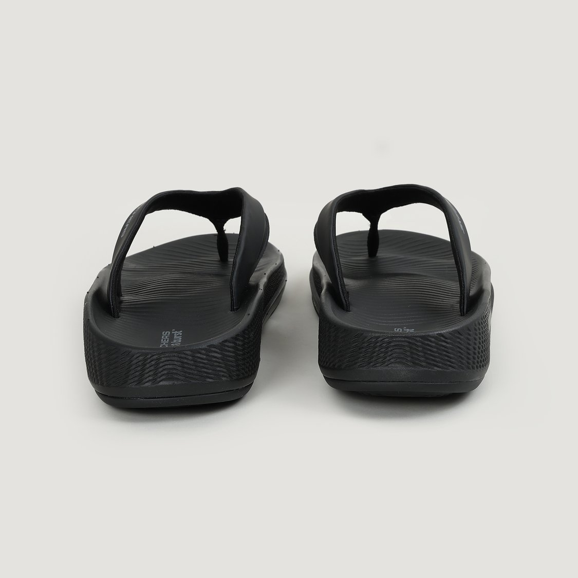 Buy SKECHERS Hyper Slide Textured Flip-Flops from Skechers at just - Main Image