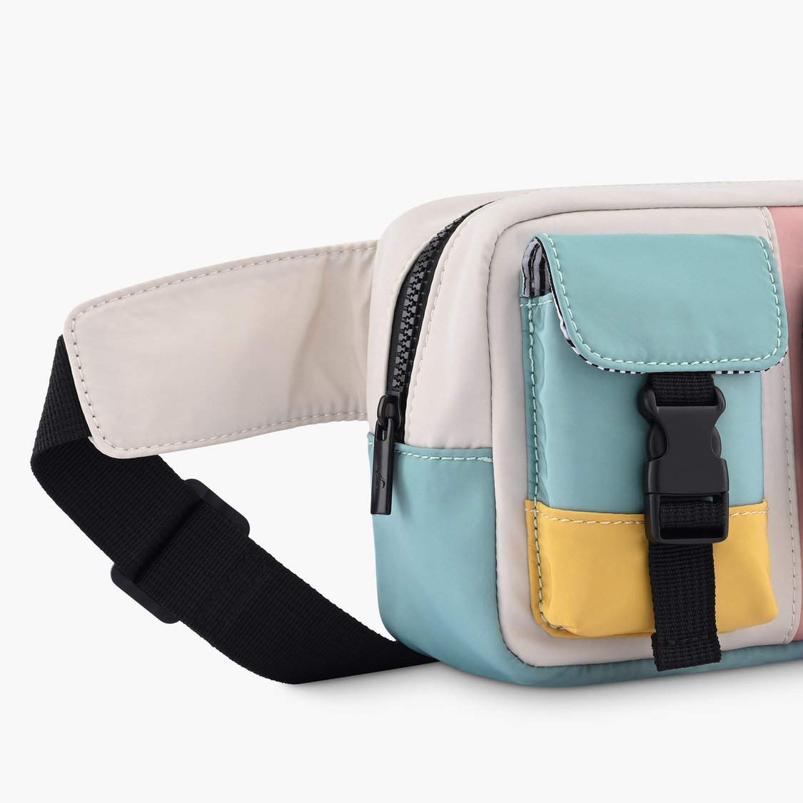 Buy FASTRACK Women Colourblocked Waist Bag from Fastrack at just - Main Image