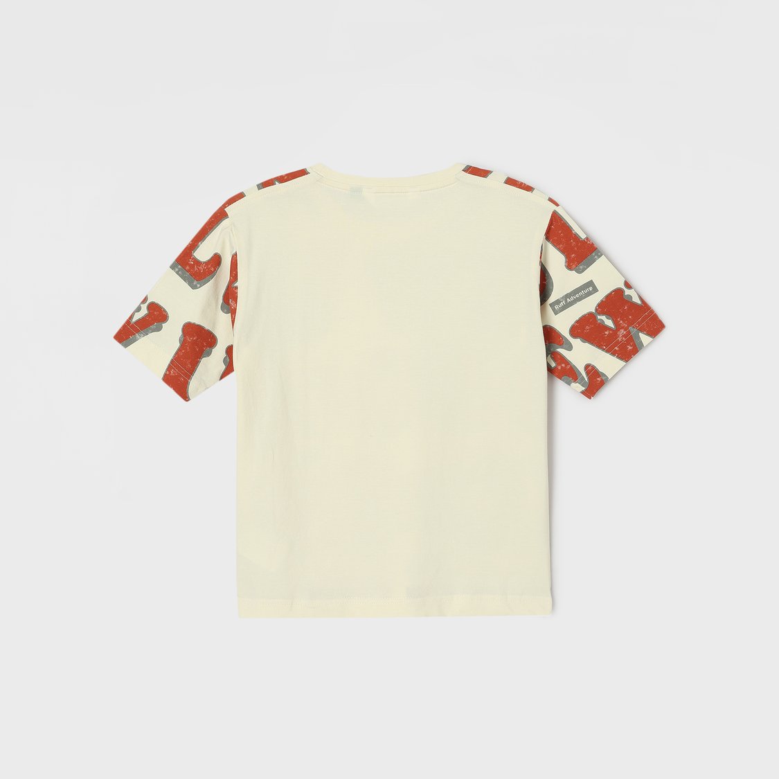 RUFF KIDS Printed T-Shirt with Shorts