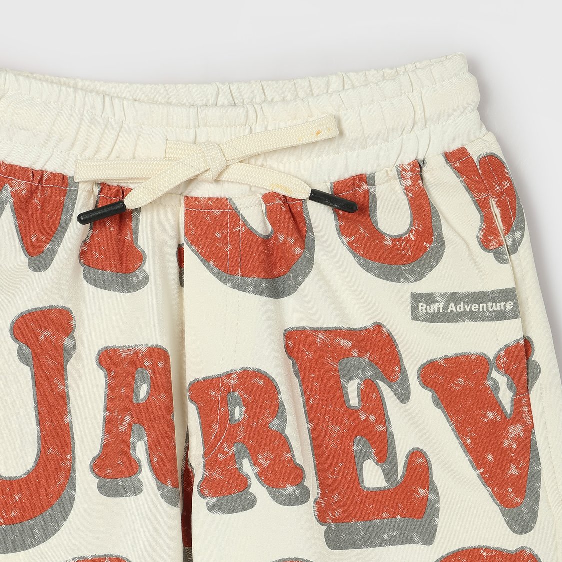RUFF KIDS Printed T-Shirt with Shorts