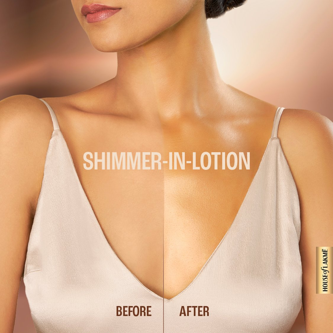 LAKME 9 to 5 Skin Stylist Lumi Lit Shimmer Lotion - Golden Glaze - 100ml