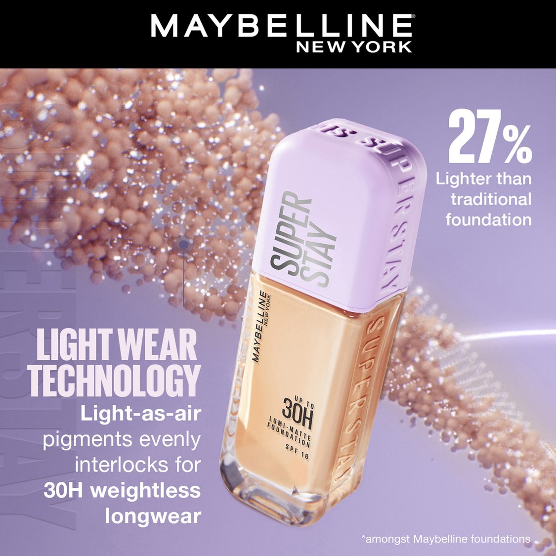 Buy Maybelline New York Super Stay Lumi Matte Liquid Foundation 115 35ml From Maybelline At