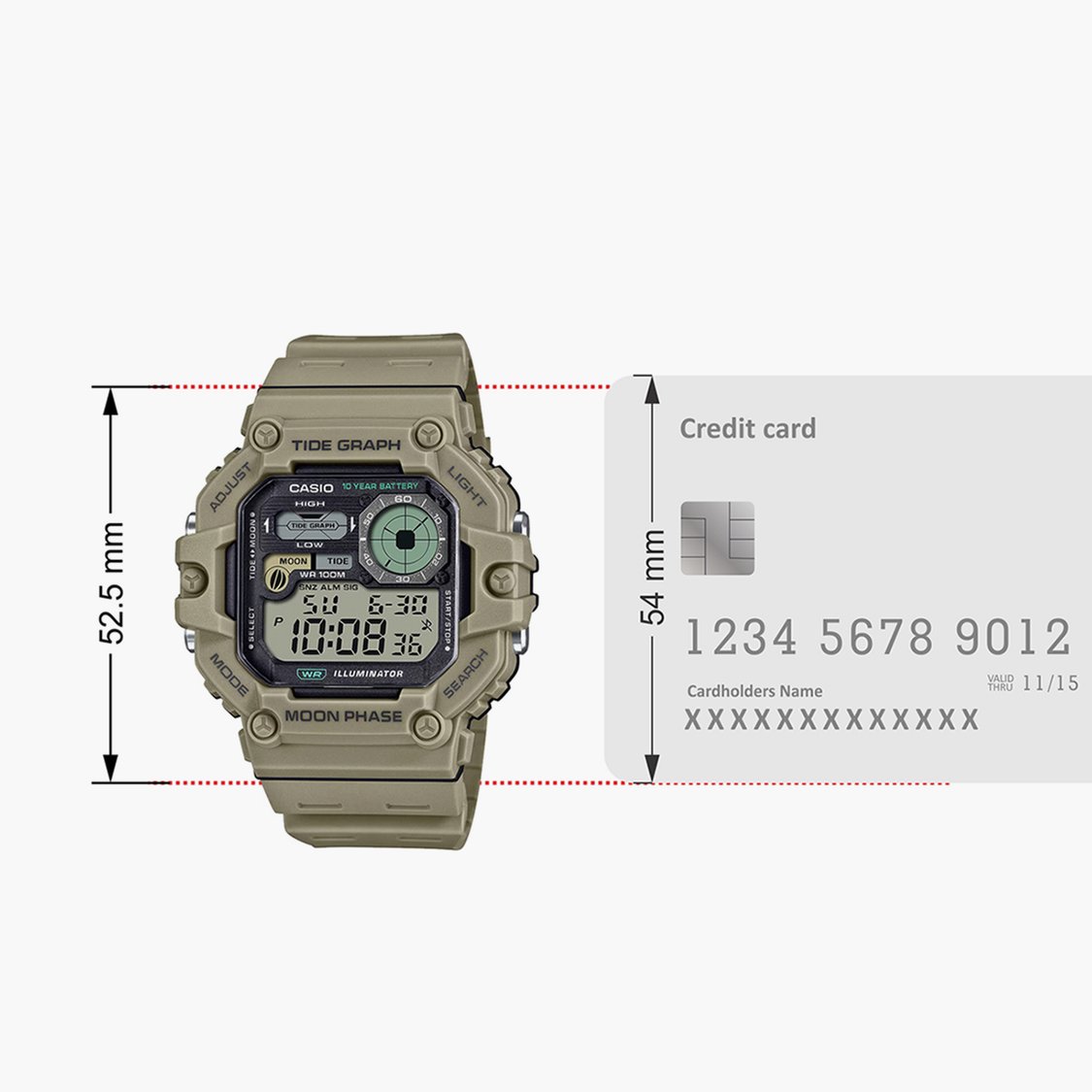 CASIO Youth Digital Watch A2248