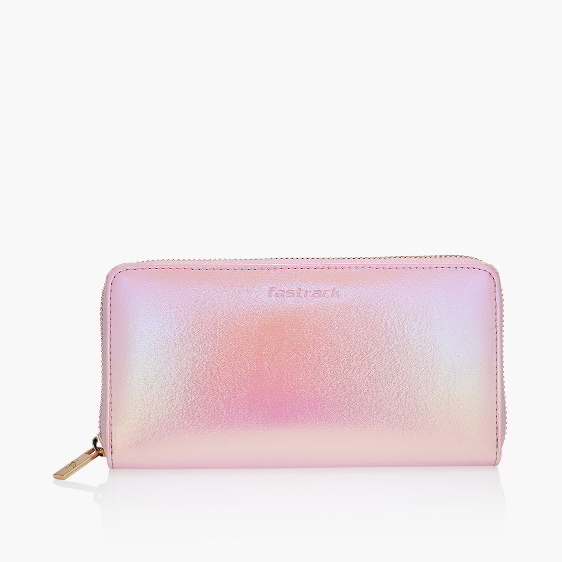 FASTRACK Women Shimmery Zip-Around Wallet