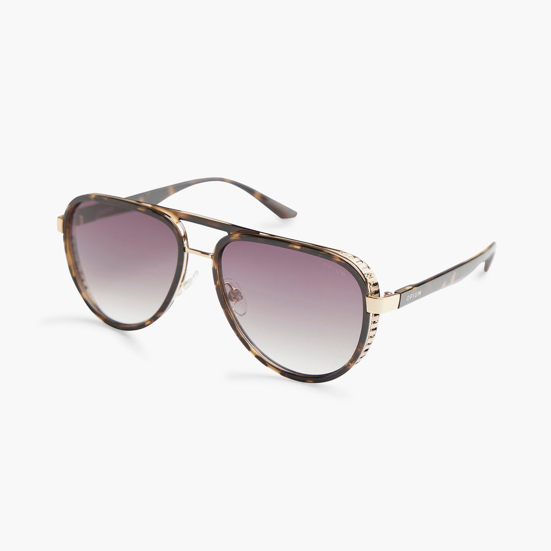 OPIUM UV Protected Oval Sunglasses - OP-10193-C02-57