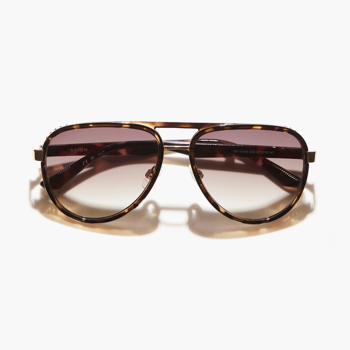 OPIUM UV Protected Oval Sunglasses - OP-10193-C02-57