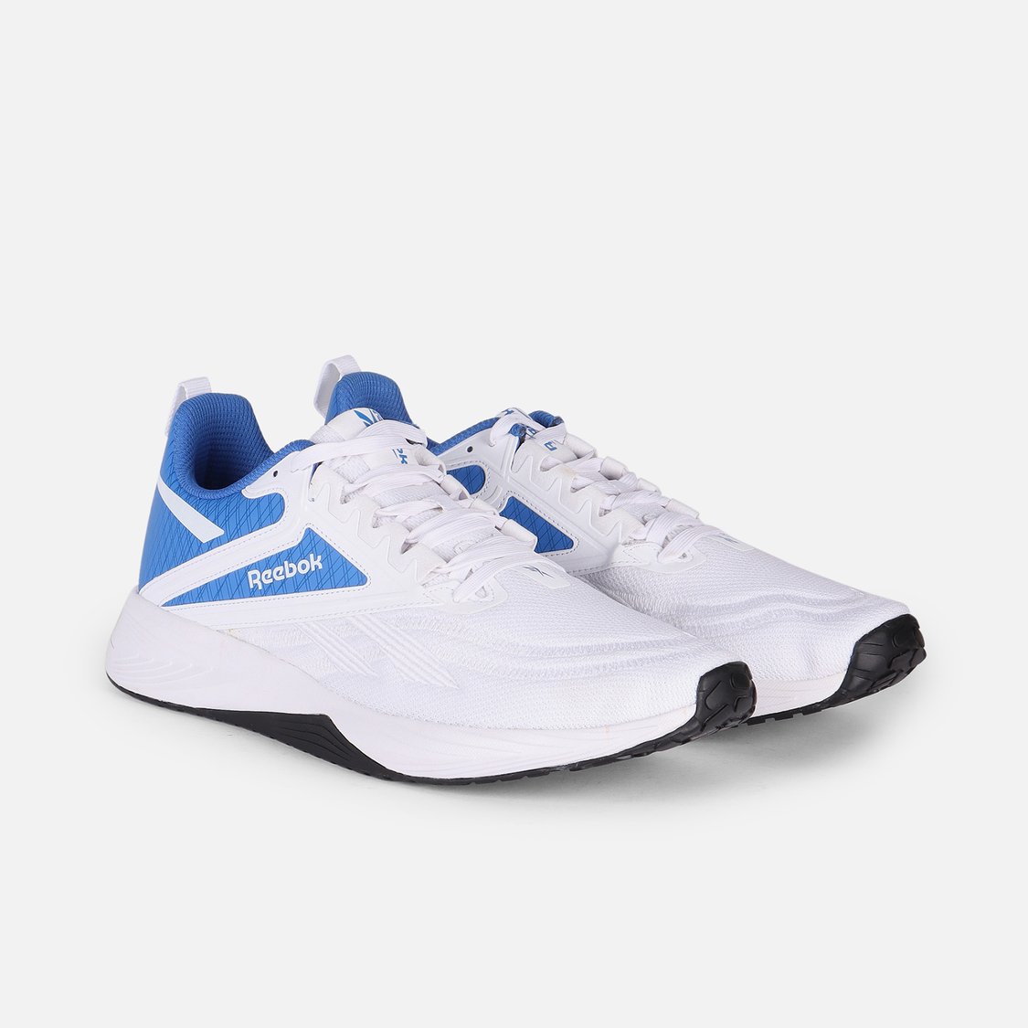 Buy REEBOK Men Colourblocked Lace-Up Running Shoes from Reebok at